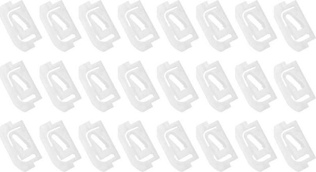 Picture of 1975-79 Camaro / Firebird without Vinyl Top 24 Piece Rear Window Molding Clip Set 