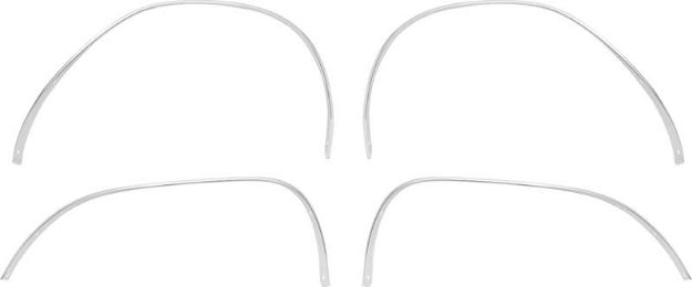 Picture of 1967-1976 Mopar A-Body Wheel Opening Trim Molding Set 