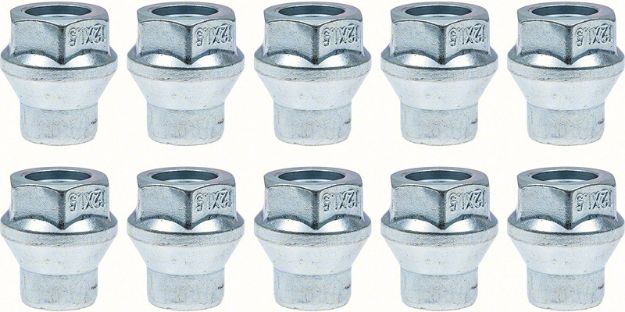 Picture of 7/16"- 20 R15 Lug Nut With 1/4" Shank -Kit Of 10 