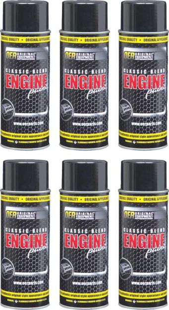 Picture of 1965-71 Mopar P4349216 Hemi Orange  Engine Paint Case Of 6 - 16 Oz Aerosol Can 