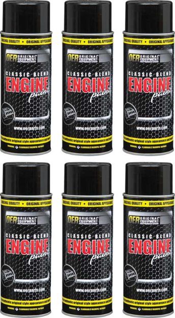 Picture of Pontiac Sky Blue  Classic Blend Engine Paint Case Of 6 16 Oz Cans 
