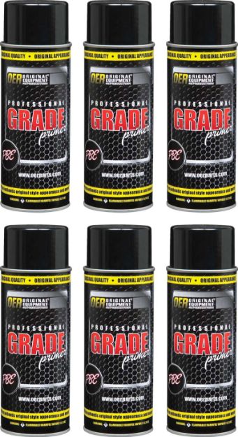 Picture of Professional Grade YellowZinc Phosphate Primer Case of 6 - 16 Oz Aerosol Cans 