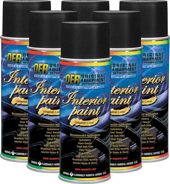 Picture of Dark Gray Restoration Carpet Dye - Case of 6 - 12 Oz Aerosol Cans 