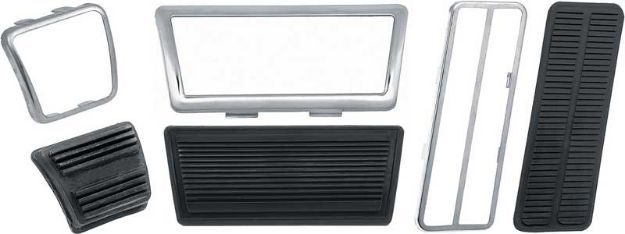 Picture of 1969 Firebird Pedal Pad Kit With AT 
