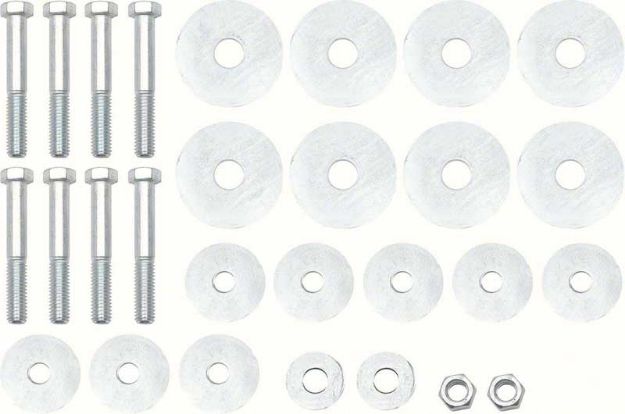 Picture of 1961-64 Impala / Full Size Hardtop / Sedan Body Mount Bushing Bolt Set 
