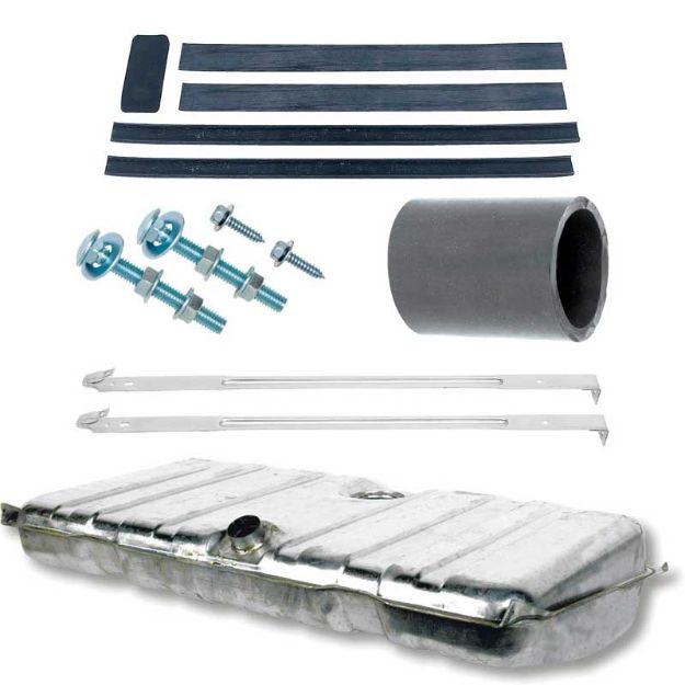 Picture of 1967-68 Firebird Fuel Tank Kit (Zinc Coated Tank W/O Neck, Sleeve Or Clamp) 