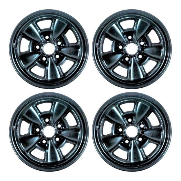 Picture of 1970-81 Z28-Style 5 Spoke 15" X 7" Steel Wheel Kit 