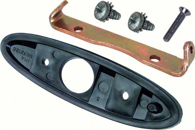Picture of 1970-81 Camaro / Firebird, 1970-74 Nova Right Hand (Passenger Side) Bullet Mirror Mounting Kit 