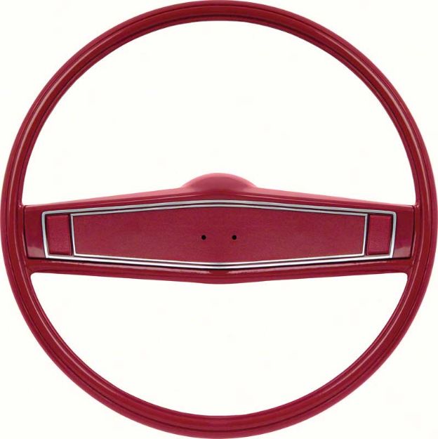 Picture of 1969-70 Red Steering Wheel Kit with Red Shroud 