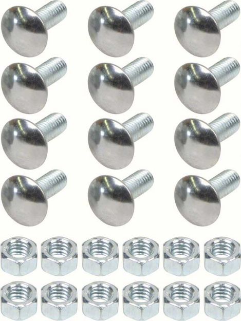 Picture of 1970-73 Camaro Standard / Rally Sport Front and Rear Bumper Bolt Kit 