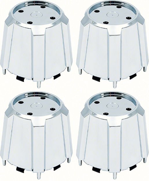 Picture of 1982-92 Camaro (N90) Wheel CenterCap Set - Chrome 
