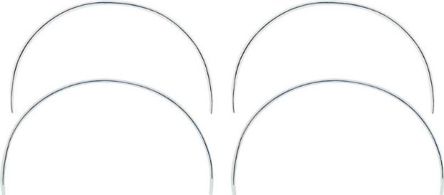 Picture of 1967-68 Camaro / Firebird Standard Wheel Well Molding Set 