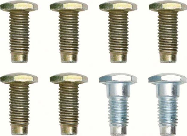 Picture of 1967-72 Without Shoulder Belt 8 Piece Seat Belt Bolt Kit 