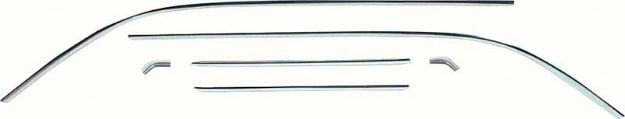 Picture of 1967-69 Camaro / Firebird Coupe Roof Drip Molding Kit 