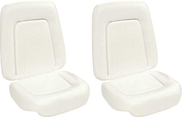 Picture of 1967-68 Camaro with Standard Interior Bucket Seat Foam Pair 