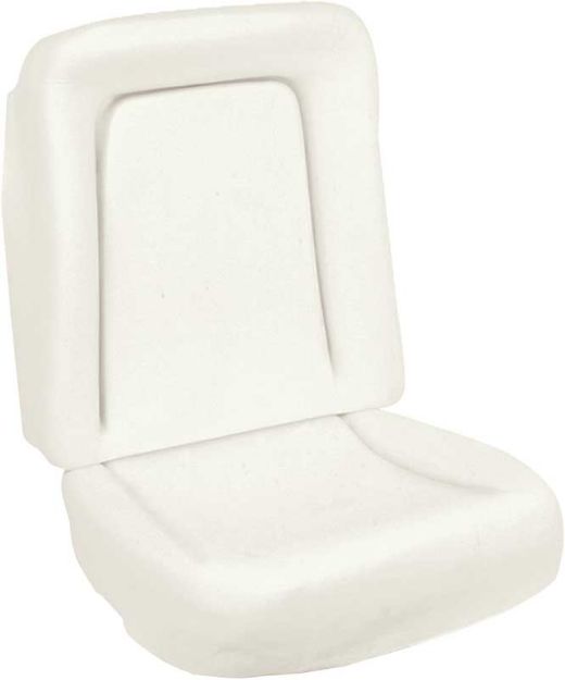Picture of 1967 Camaro Deluxe Interior / 1969 Camaro Standard Interior Bucket Seat Foam Pair 