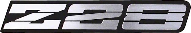 Picture of 1991-92 Camaro Z28 Silver Metallic Rocker Panel Emblem 