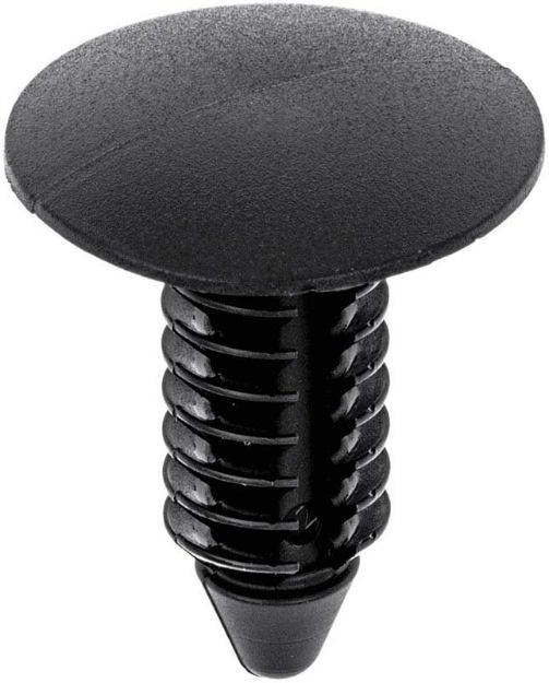 Picture of Nylon Push-In Retainer Clip 5/16" Black 
