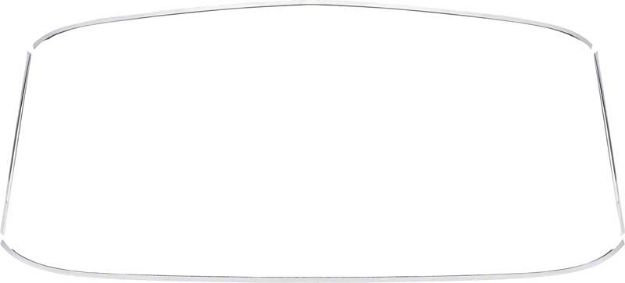 Picture of 1962-67 Chevy II / Nova 2-Door Sedan Windshield Moldings 