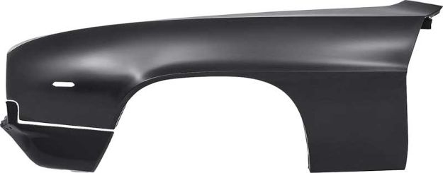 Picture of 1969 Camaro Rally Sport Left Hand (Driver Side) Front Fender with Extension 