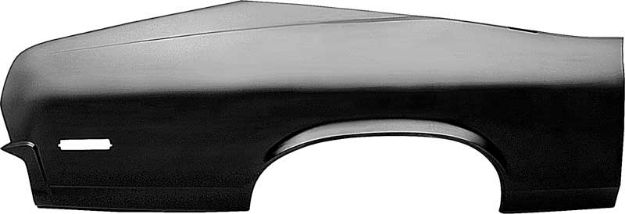 Picture of 1970-72 Nova 2 Door Right Hand (Passenger Side) Quarter Panel Skin 
