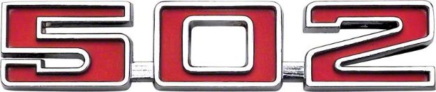 Picture of 1970-74 Chevelle - "502" Fender Emblem 