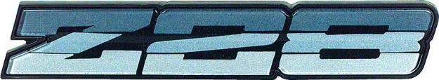 Picture of 1985 Camaro "Z28" Dark Blue Rocker Emblem 