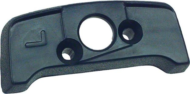 Picture of 1974-92 Dark Blue Left Hand (Driver Side) Shoulder Belt Guide Escutcheon 