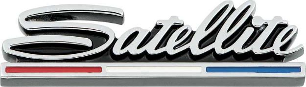 Picture of 1968 Satellite Rear Panel Emblem 