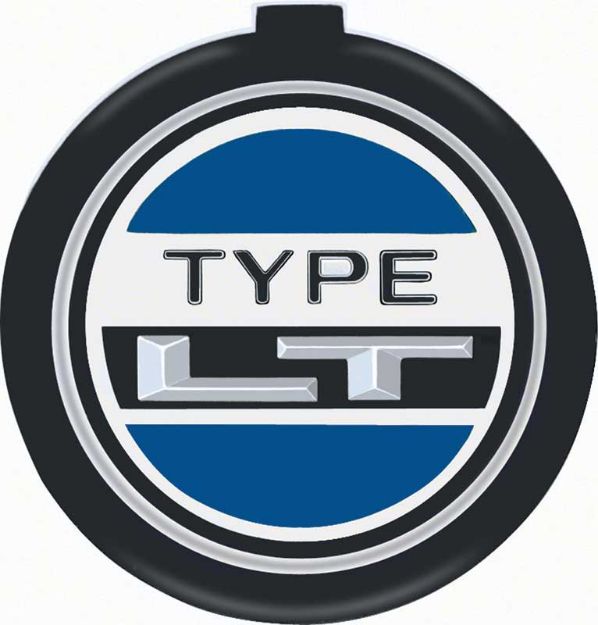 Picture of 1973-78 Camaro "Type LT" Horn Cap Emblem 