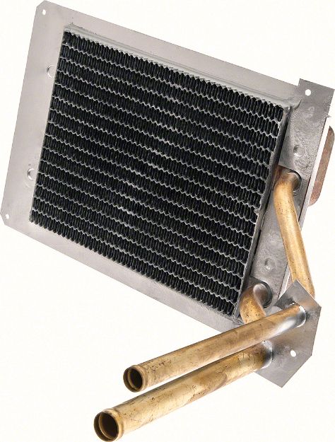 Picture of 1970-74 Mopar E-Body Without AC - Copper/Brass Heater Core (7-3/4" X 6" X 2") 