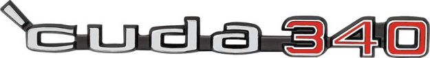 Picture of 1970-73 'Cuda 340 Hood Emblem 
