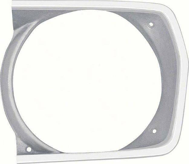 Picture of 1971-72 Duster 340 / Duster Twister Sharktooth Grill Headlamp Bezel - LH 