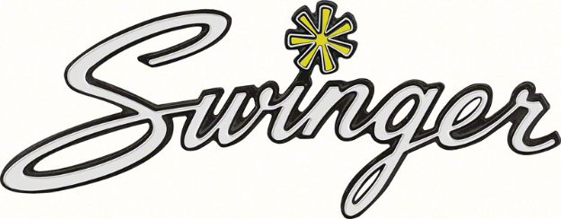Picture of 1970 Dart "Swinger" Trunk Emblem 
