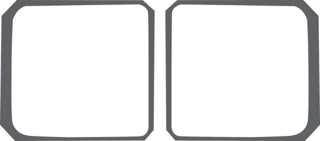 Picture of 1971-72 Plymouth Duster 340 With Sharktooth Grill Park Lamp Lens Gaskets 