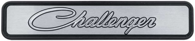 Picture of 1971-74 "Challenger" Dash Emblem Assembly 