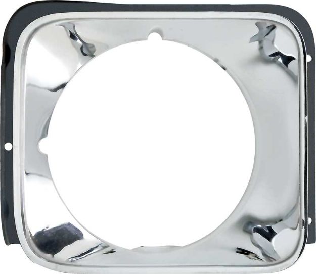 Picture of 1976 Nova Concours Right Hand (Passenger Side) Chrome Headlamp Bezel 