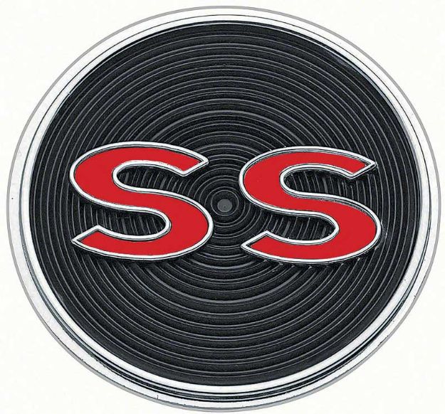 Picture of 1964 Impala "SS" Console Emblem 