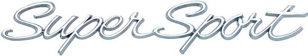 Picture of 1965-66 Impala "Super Sport" Fender Emblem 