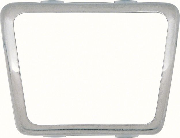 Picture of 1967-68 Park Brake Pedal Pad Trim Plate 