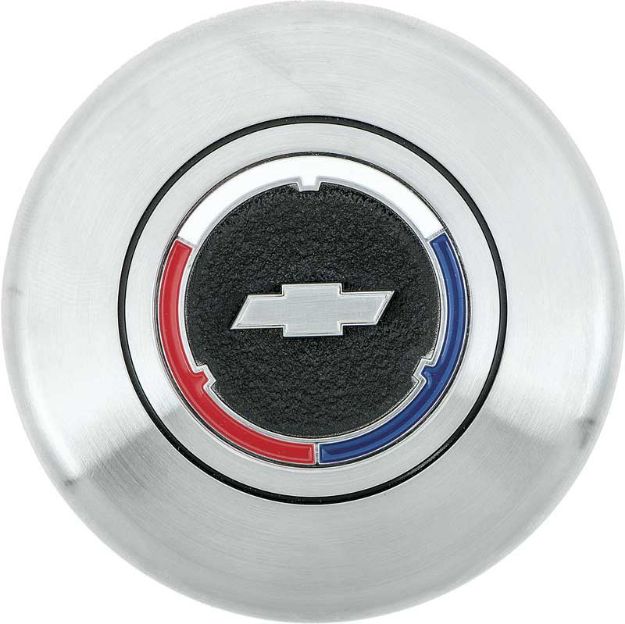 Picture of 1963-70 Chevrolet Wood / Comfort Grip Wheel Bow Tie Horn Cap 