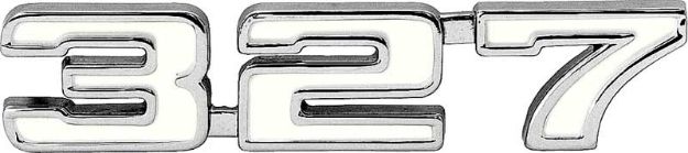 Picture of 1969 Camaro / Nova "327" Fender Emblem 