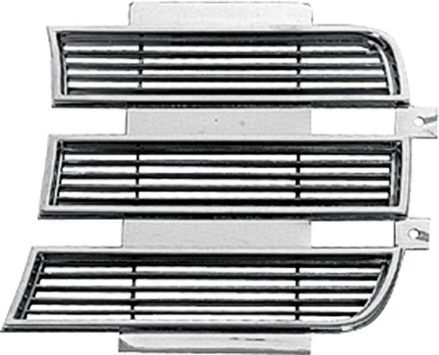 Picture of 1969 Camaro Rally Sport Left Hand (Driver Side) Chrome Headlamp Door Trim 