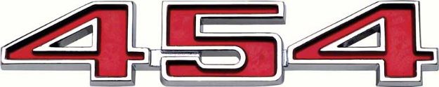 Picture of 1970-74 Chevelle - "454" Fender Emblem 