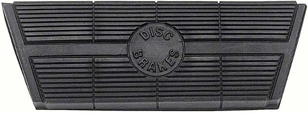 Picture of 1971-76 Disc Brake Pedal Pad With Automatic Transmission 