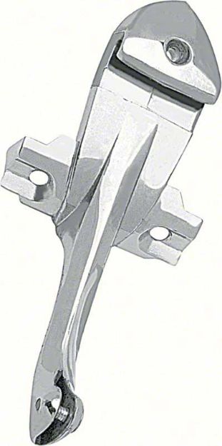 Picture of 1965-66 Chevrolet 2 And 4 Door Hardtop Chrome Inner Rear View Mirror Bracket 