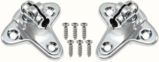 Picture of 1955-58 Chevrolet Sun Visor Support Brackets 