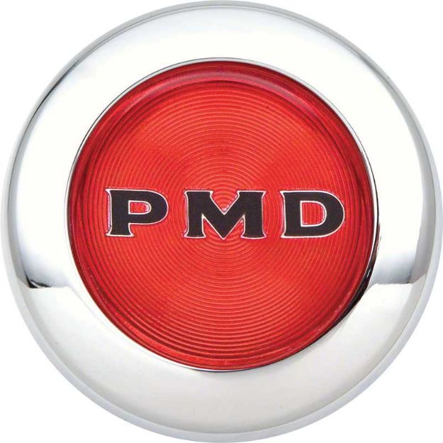 Picture of 1967-1972 Rally II Center Cap Red With Black PMD 