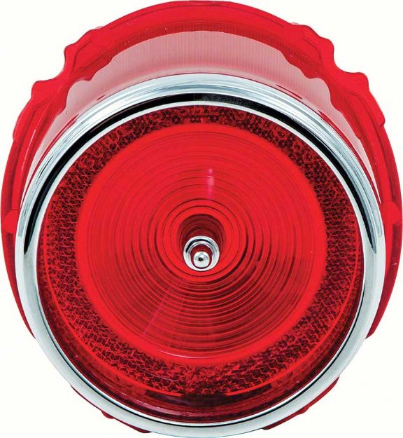 Picture of 1965 Impala Tail Lamp Lens With Trim 