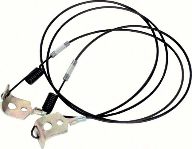 Picture of 1967-69 Camaro / Firebird Convertible Top Hold Down Cables 
